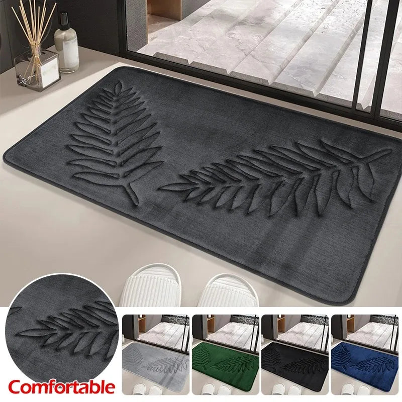 Badrumsmattor i memory foam – set om 3