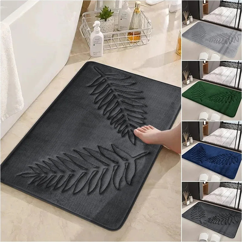 Badrumsmattor i memory foam – set om 3