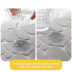 Badrumsmattor i memory foam – set om 3
