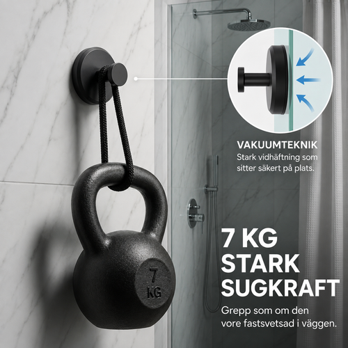 Fyndium Twist & Lock suction hooks 4-pack – image 2