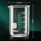 Mätglas i borosilikatglas