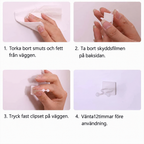 Självhäftande växtclips för klätterväxter – 10 st