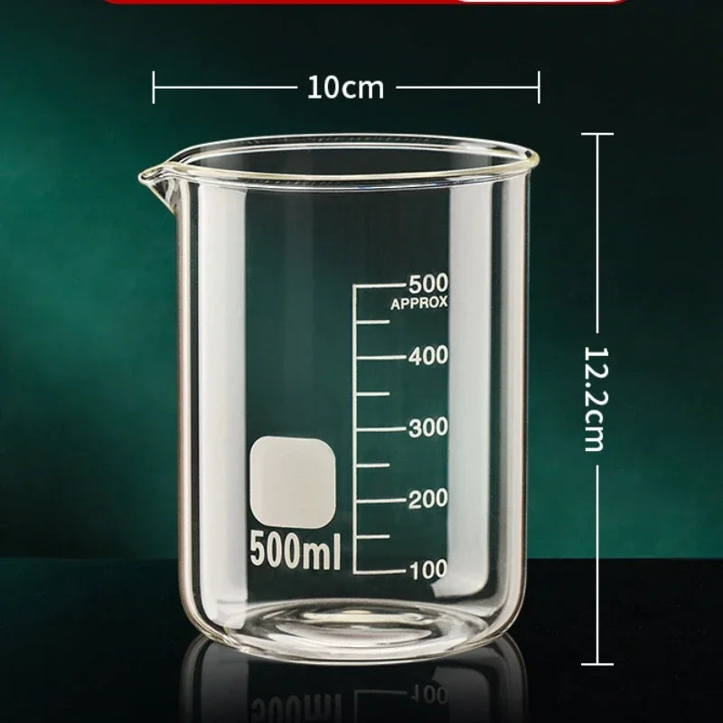 Mätglas i borosilikatglas