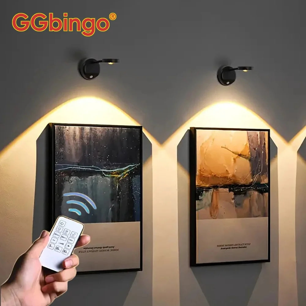 Uppladdningsbar spotlight med rörelsesensor