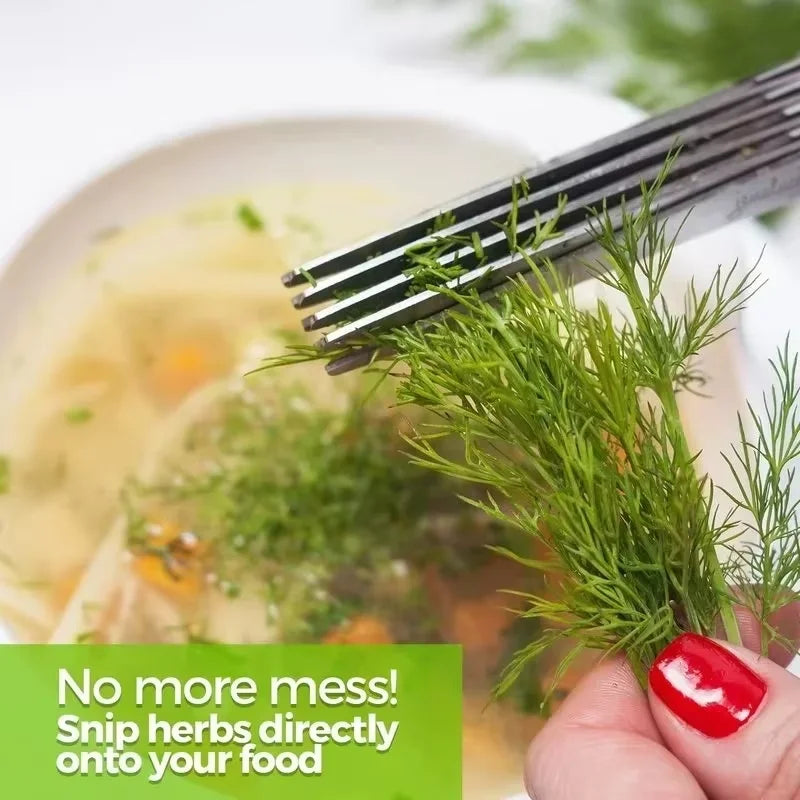 Örtsax med flera blad – klipper örter och gräslök