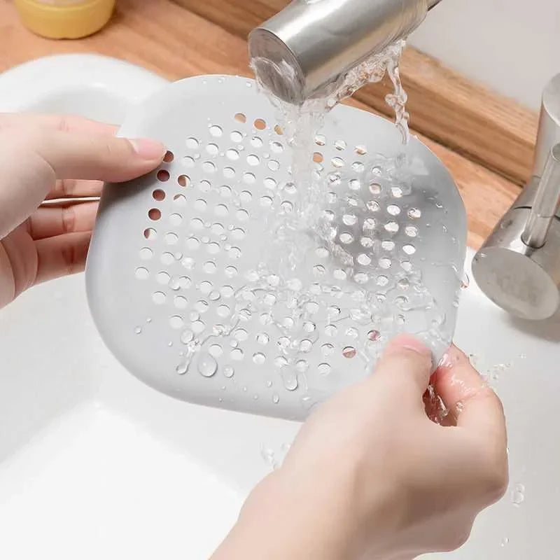 Hårfångare för avlopp i silikon – 2-pack