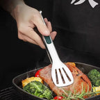 Grilltång i rostfritt stål med halkfritt grepp