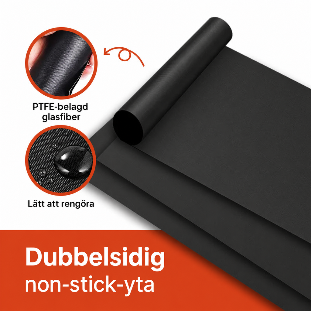 Grillmatta – återanvändbar och non-stick