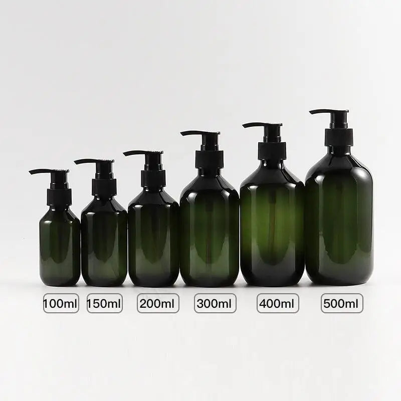 Påfyllningsbar pumpflaska för schampo och tvål – 100–500 ml