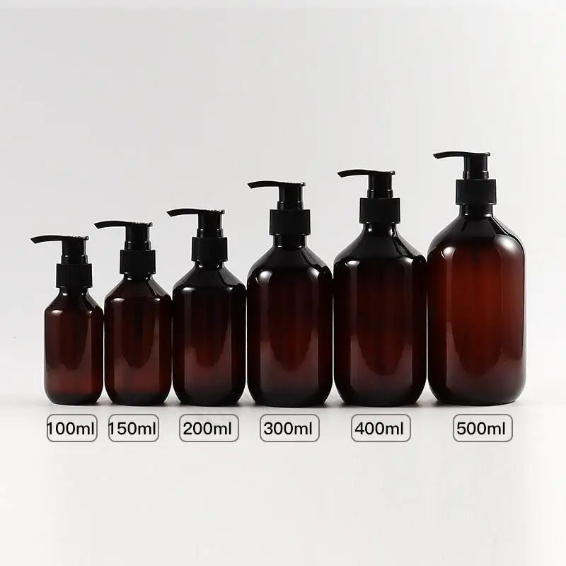 Påfyllningsbar pumpflaska för schampo och tvål – 100–500 ml