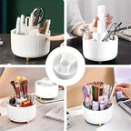 Roterande sminkorganiser med 5 fack