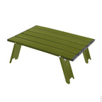 Hopfällbart campingbord i aluminium