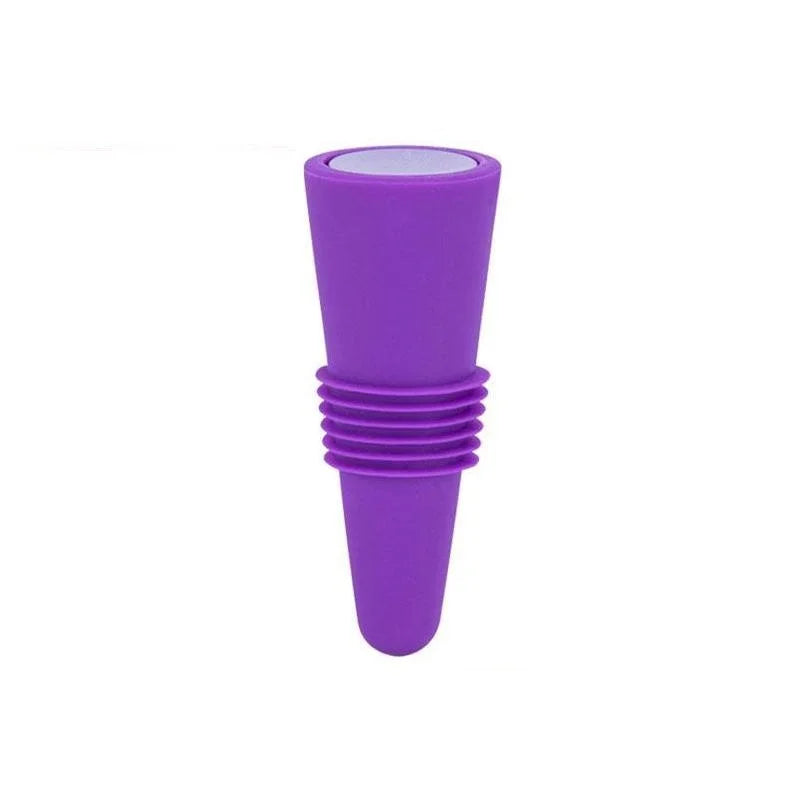 Vinpropp i silikon – tät flaskförslutning