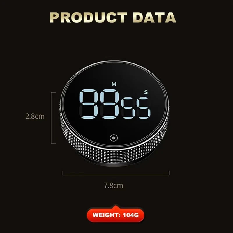 Magnetisk digital äggklocka och timer