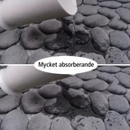 Absorberande badrumsmatta i mikrofiber
