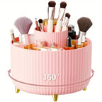 Roterande sminkorganiser med 5 fack