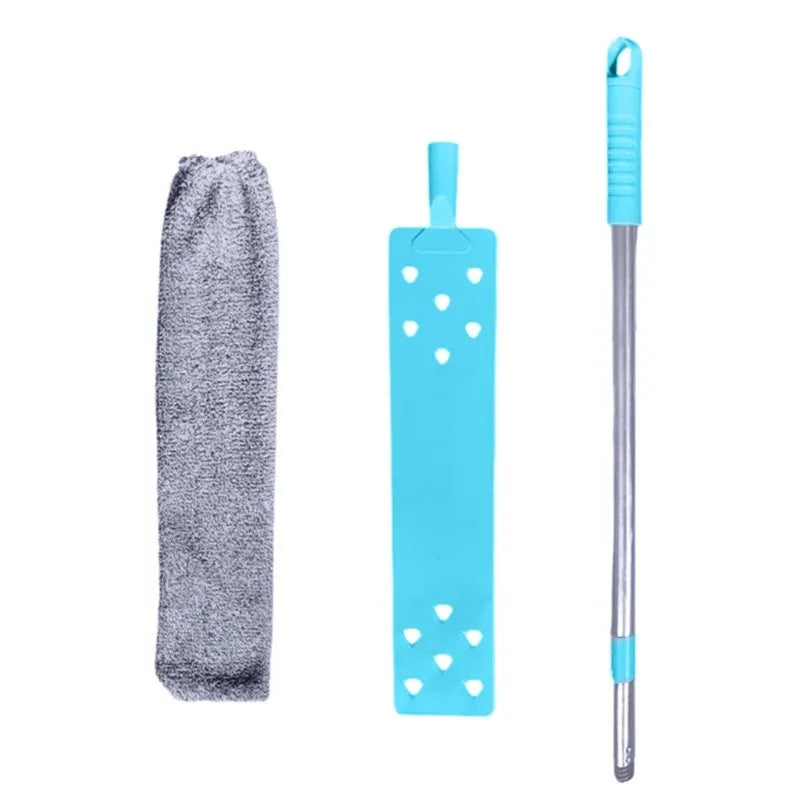 Platt mikrofibermopp med 360° huvud – bild 3