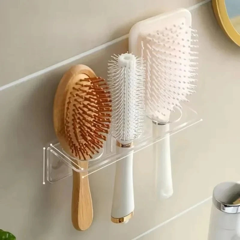 Självhäftande vägghyllor i akryl – 4-pack