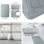 Badrumsmatta i memory foam